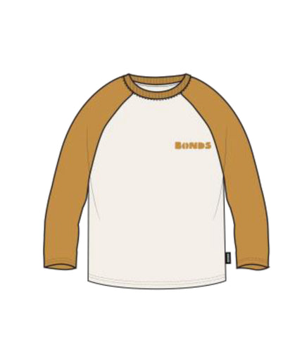 Sweet Caramel Raglan Long Sleeve Tee CLEARANCE