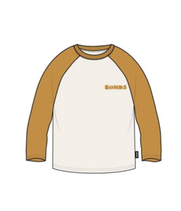 Sweet Caramel Raglan Long Sleeve Tee CLEARANCE