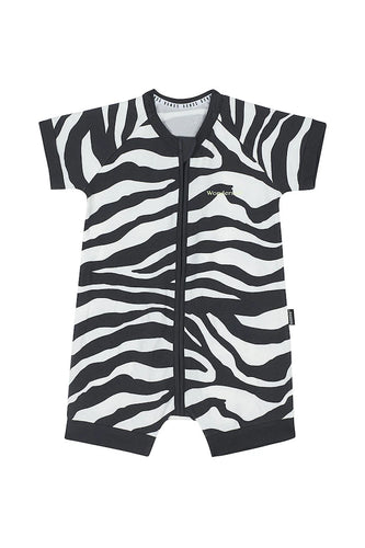 Zig Zag Zebra Romper CLEARANCE