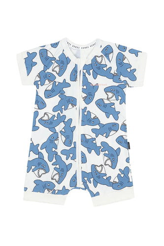 Silly Shark Romper CLEARANCE