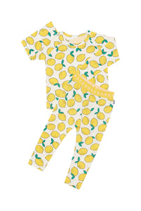 Under the Lemon Tree Long Pj Set