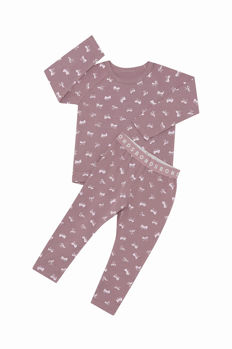 Blushing Bowties Long Pj Set CLEARANCE