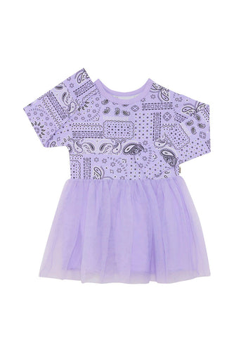 Paisley Paradise Dance Long Sleeve Frill Tutu Dress CLEARANCE