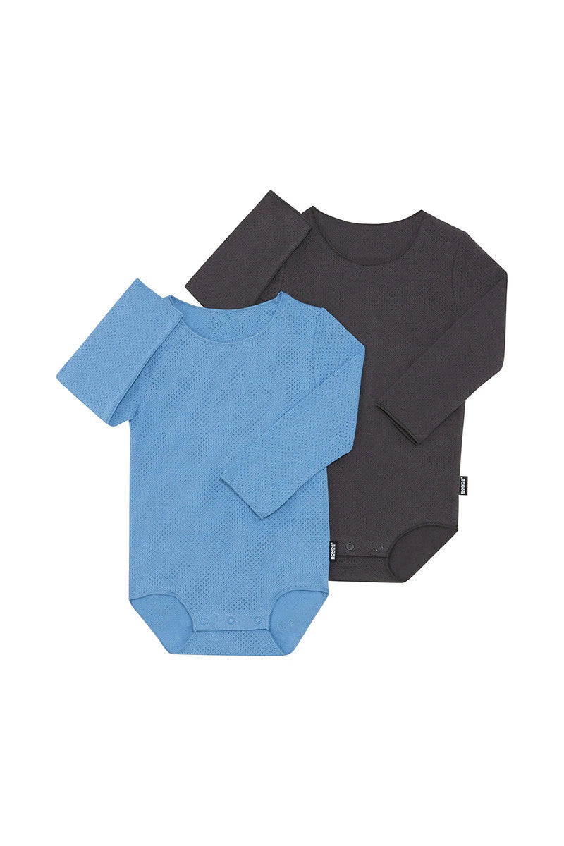 Wondercool Blue Mylar wonderbodies 2 Pack Long Sleeve Set CLEARANCE