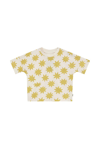 Drop Shoulder Tee Blooming Beaming Star CLEARANCE