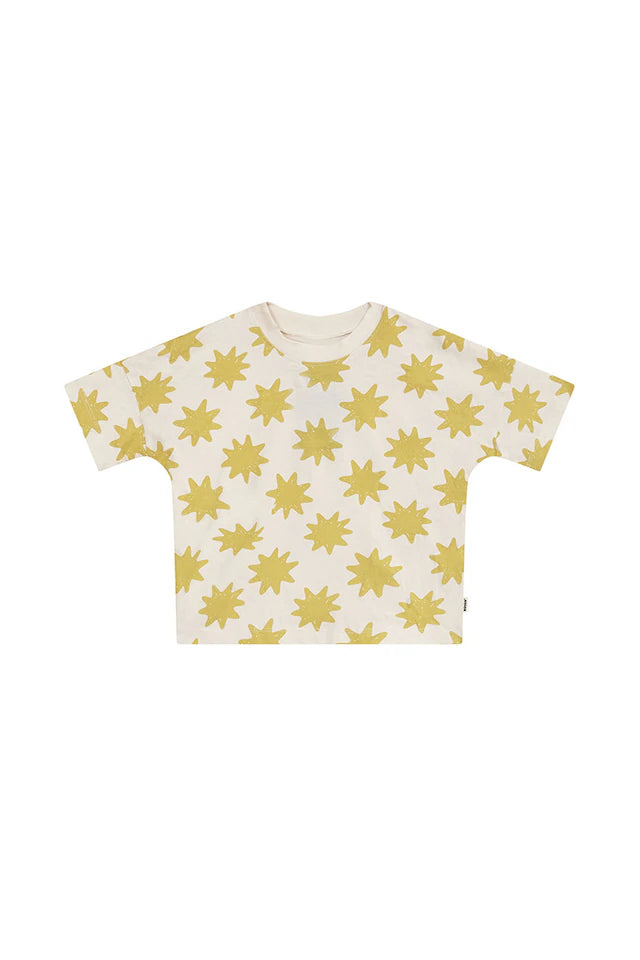 Drop Shoulder Tee Blooming Beaming Star CLEARANCE