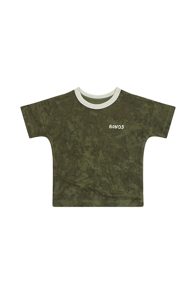 Terry Toweling Tee Jungle Camo CLEARANCE