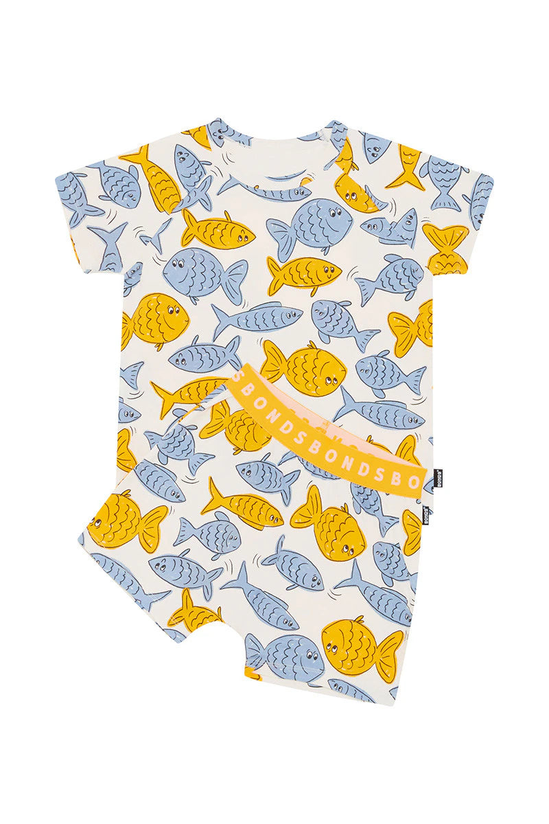 Swim Fishy Swim Short Sleeve PJ Set