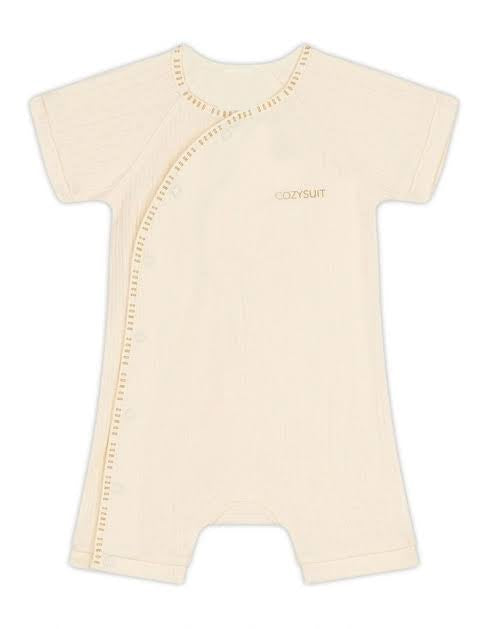 Sun Dial Pointelle Short Sleeve Cozysuit CLEARANCE