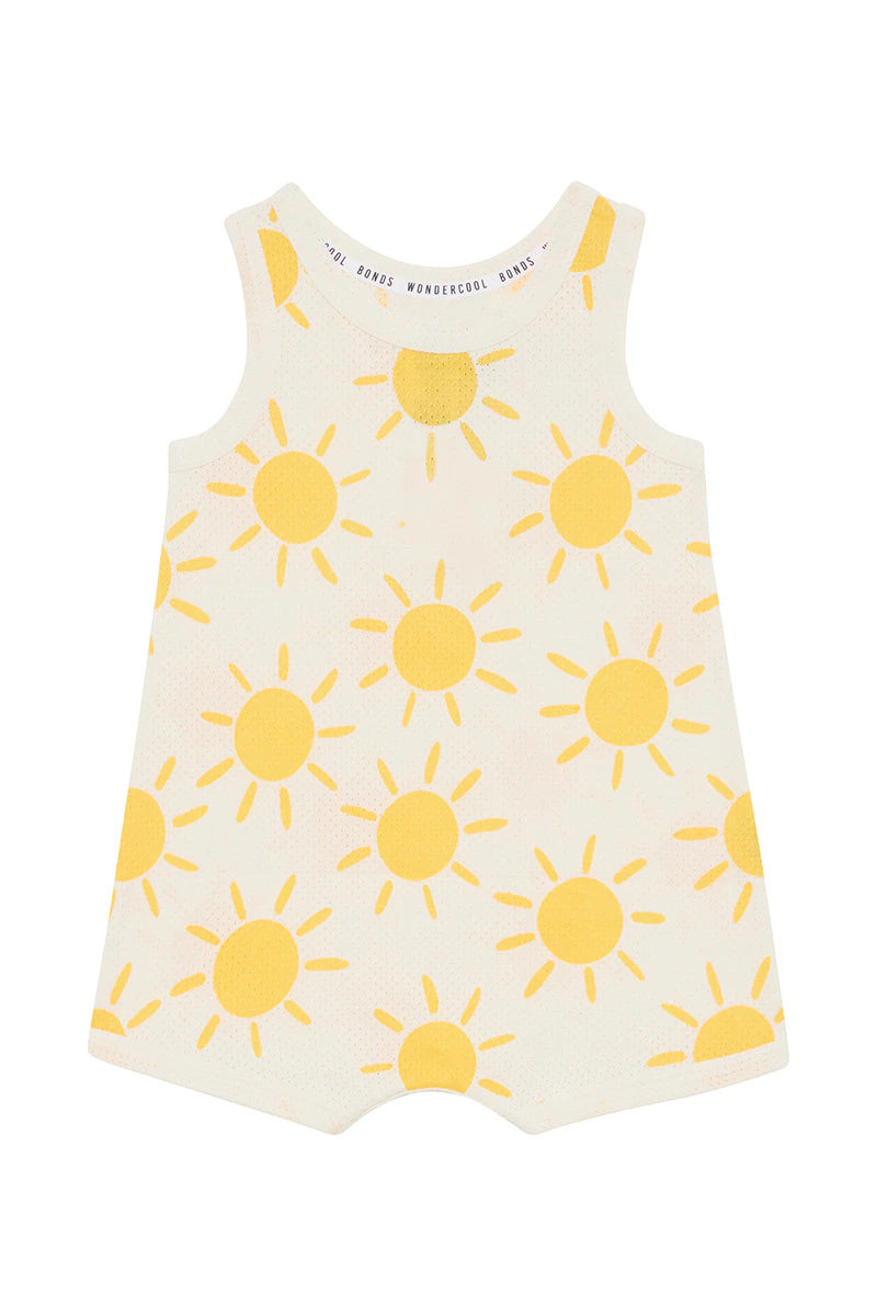 Sun-Burst Eyelet Wondercool Hot Days Suit