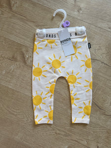 Sun-Burst Eyelet Wondercool Leggings