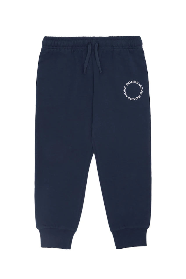 Almost Midnight Navy Move Trackies