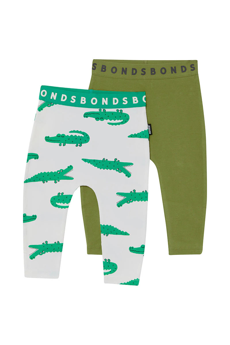 Crocodile Stomp 2 Pack Leggings