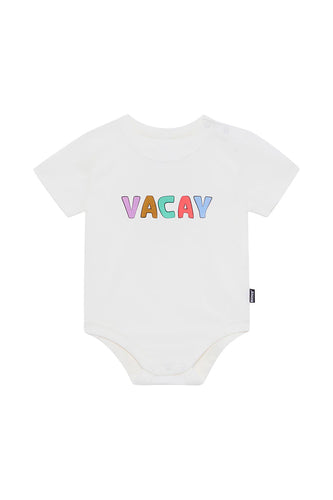 Roomies Short Sleeve Bodysuit Vacay