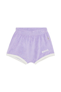 Lilac Terry Towel Short