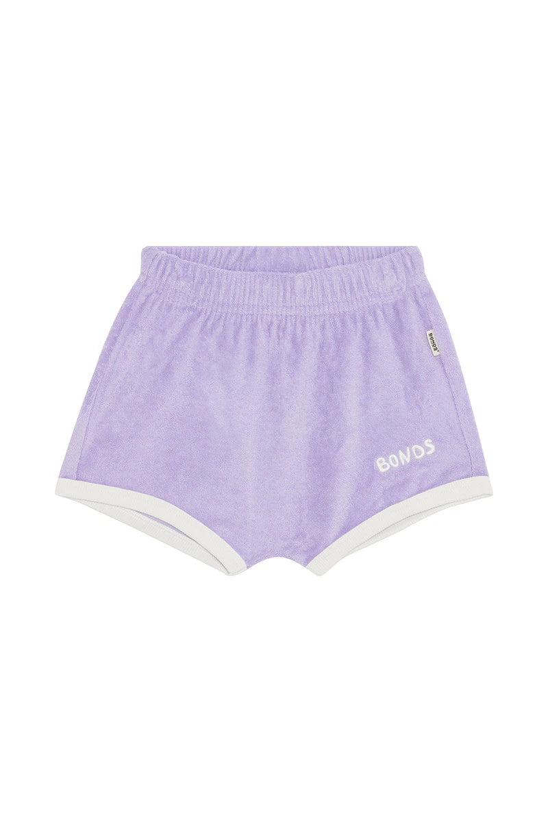 Lilac Terry Towel Short