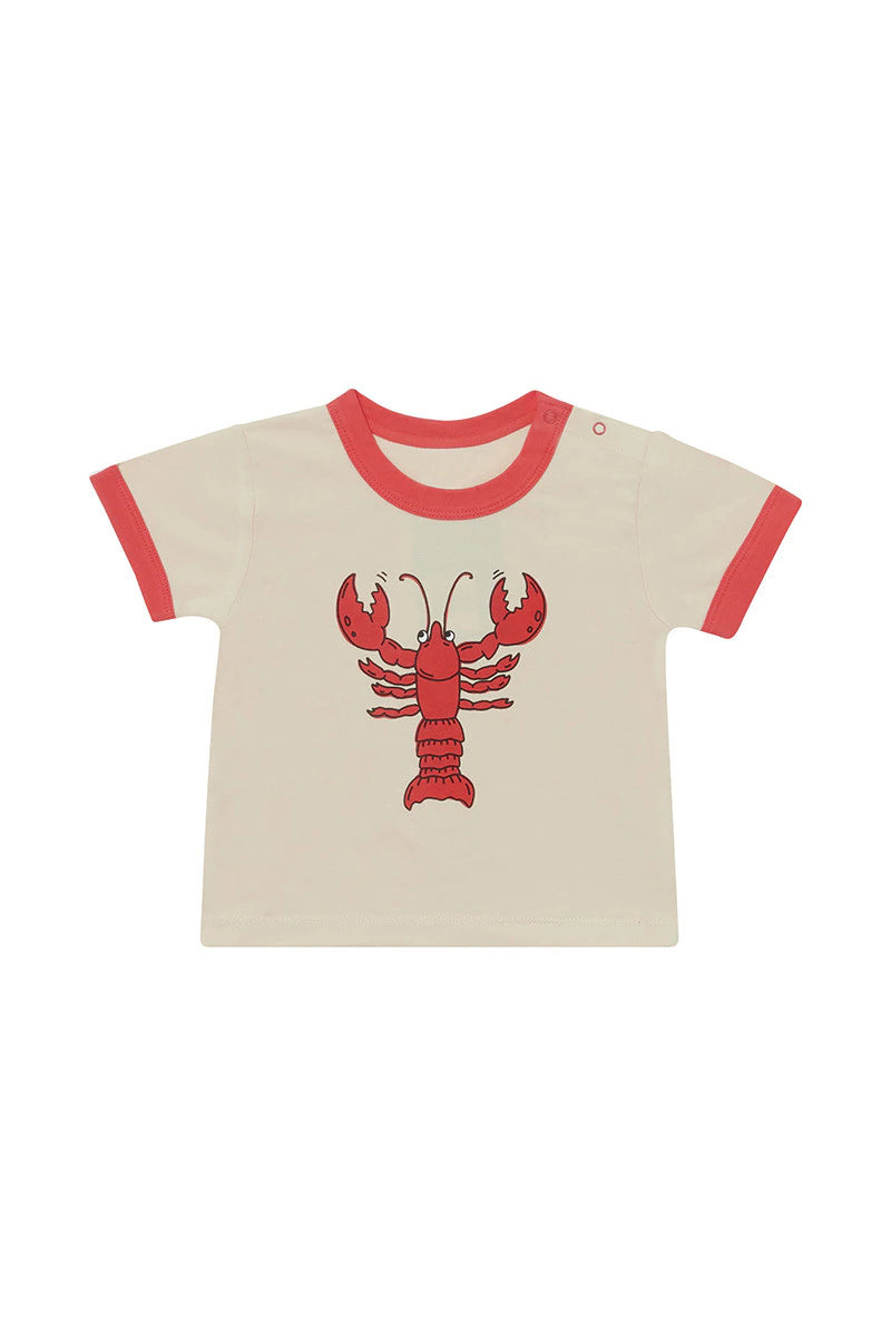 Larry Lobster Roomies Ringer Tee