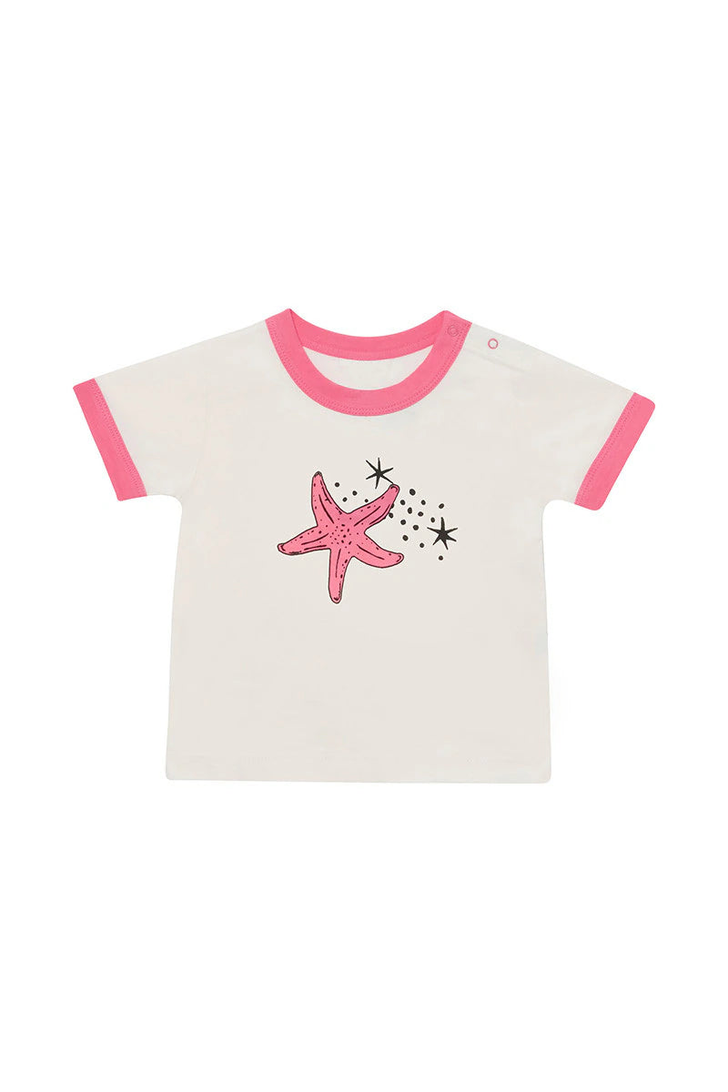 Starry Seaside Roomies Ringer Tee