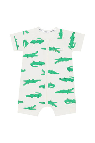 Crocodile Stomp Romper