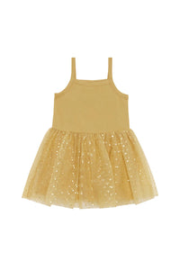 Shining Star Golden Tutu Dress