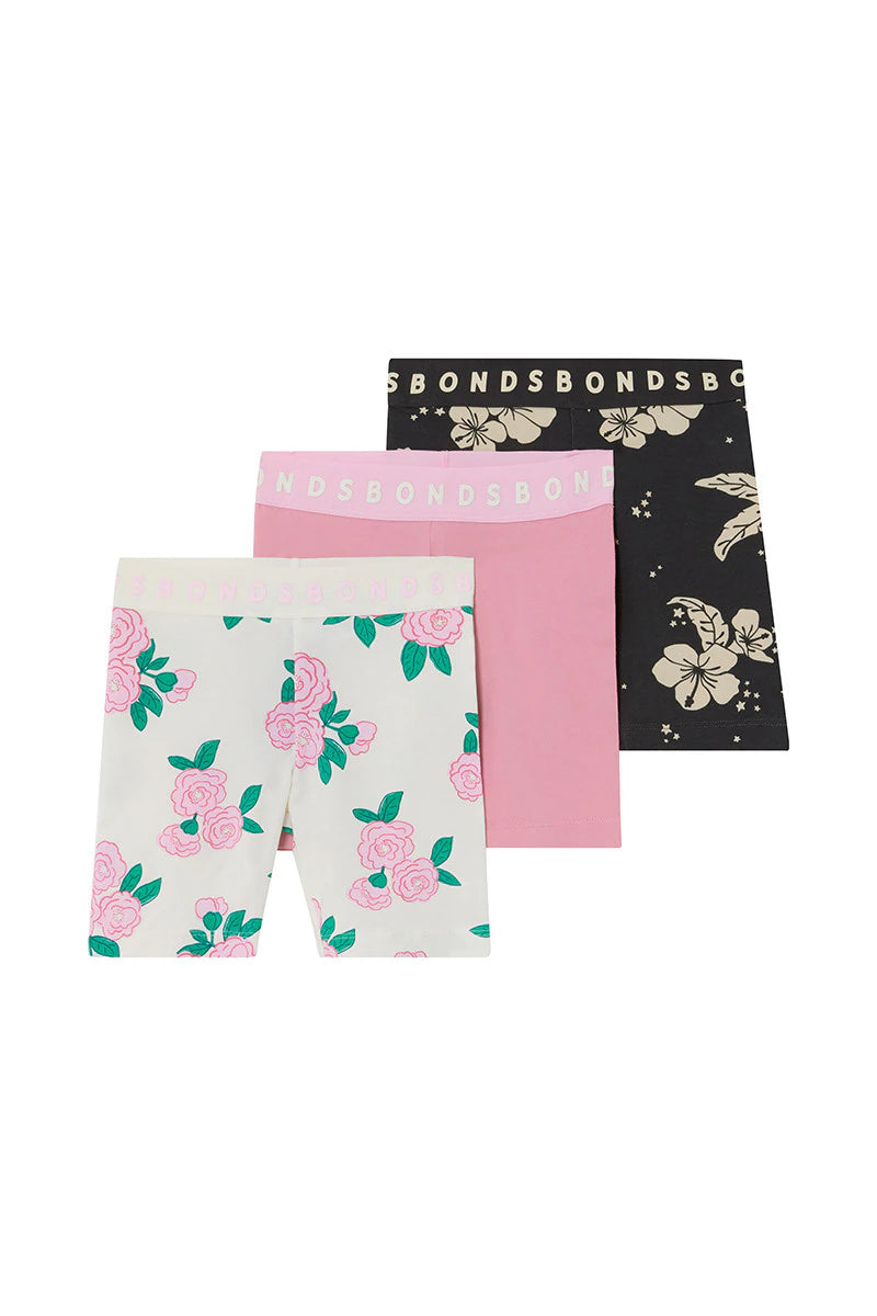 Blossom Breeze 3 Pack Bike Shorts