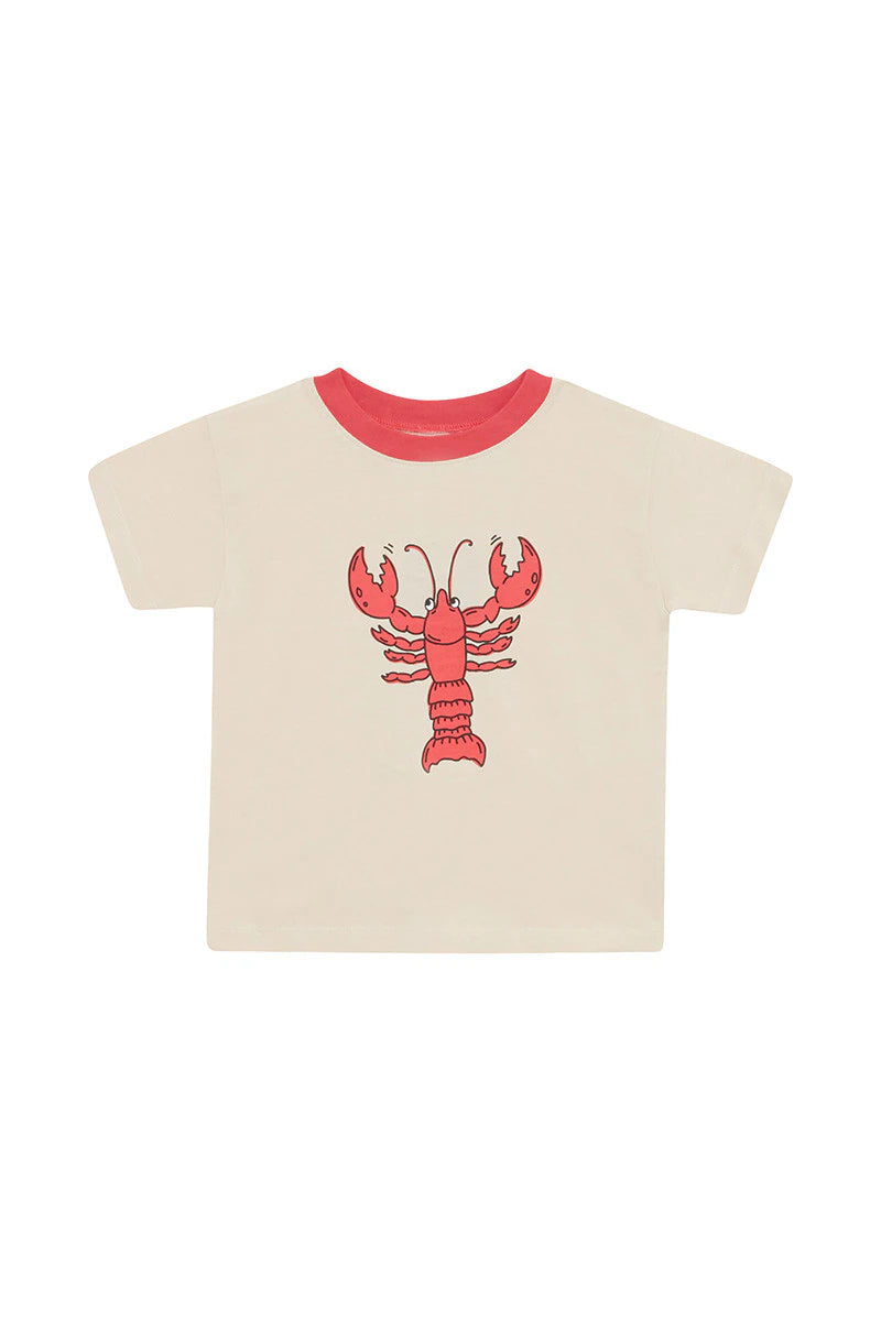 Larry Lobster Short Sleeve Crew Tee