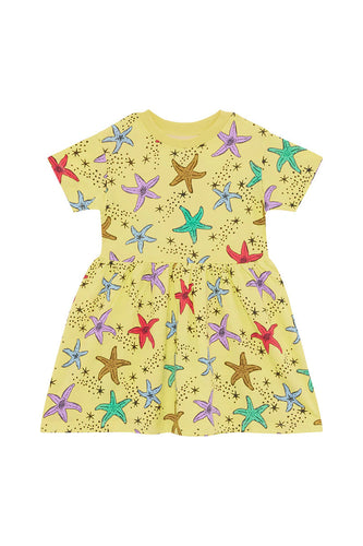 Starry Sea Short Sleeve Tee Dress