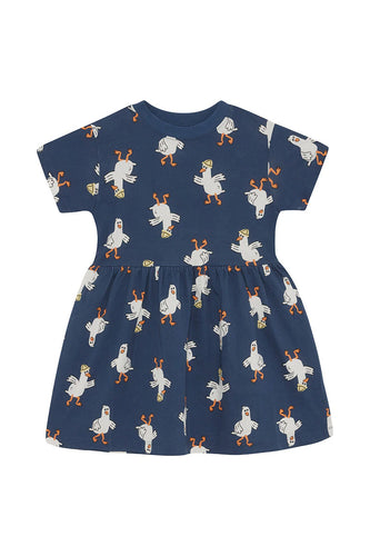 Guss the Seagull Short Sleeve Tee Dress