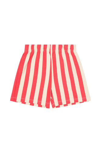 Cherry Stripe Soft Thread Short