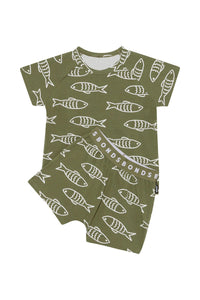 Coastal Catch Short Sleeve PJ Set