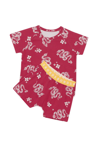 Year of the Snake Short Sleeve PJ Set