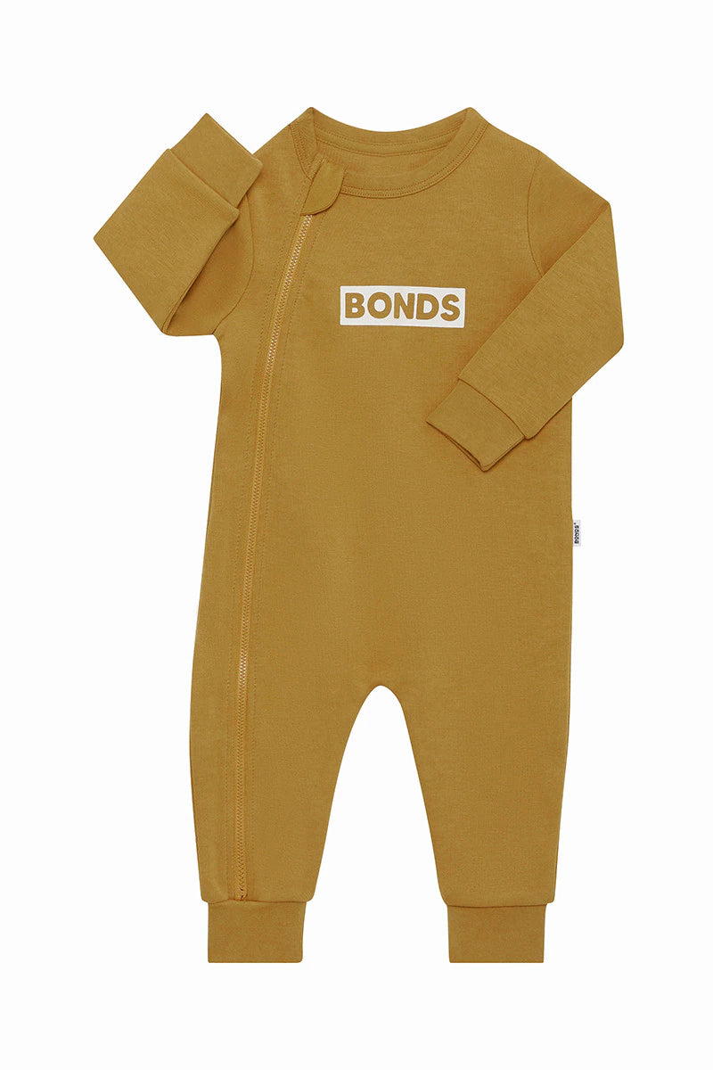 Sweet Caramel Tech Sweats Zip Wondersuit CLEARANCE