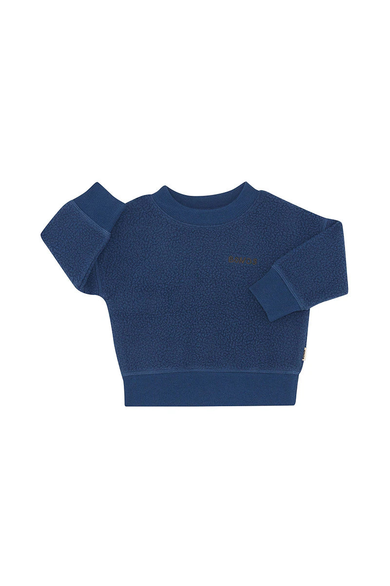 Bastille Blue Teddy Pullover CLEARANCE