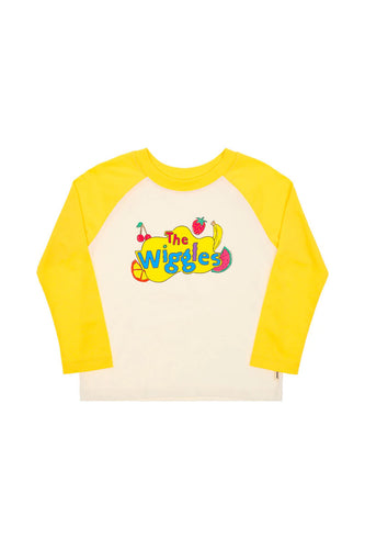 Wiggles Friit Salad Raglan Long Sleeve Tee Disney please read conditions