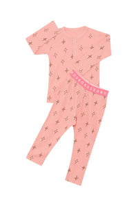 Little Dazzle Waffle PJ Set CLEARANCE