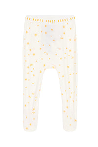 Crayon Star Mini Yellow Footed Pant & Cardigan Set CLEARANCE