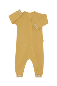 Logo Fleece Zippy Mustard Rush