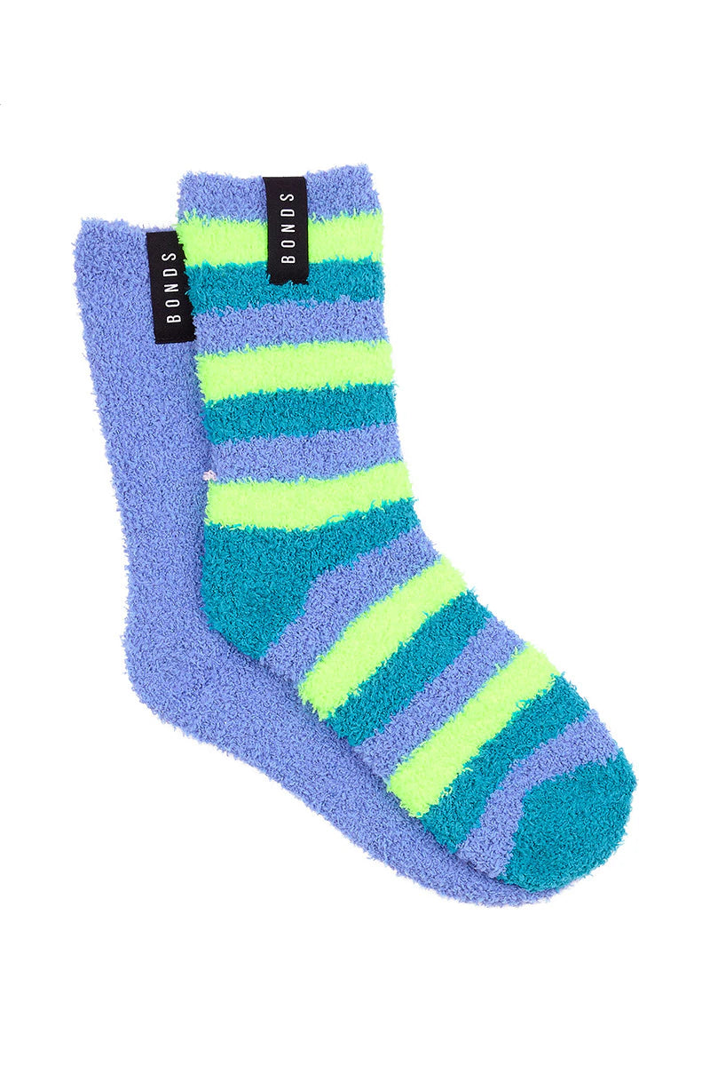 Kids Supersoft Crew Socks 2 Pack