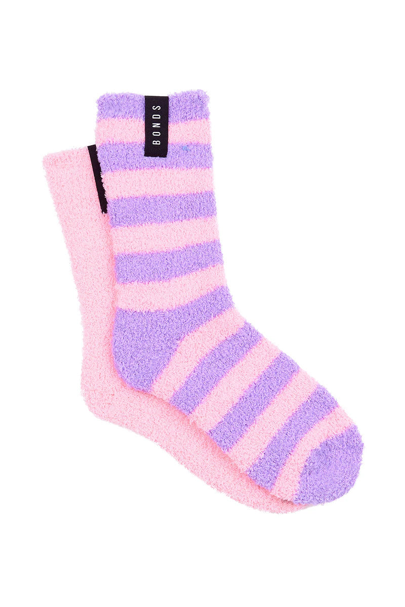 Kids Supersoft Crew Socks 2 Pack