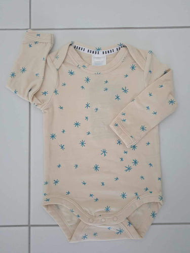 Crayon Star Blue Kimono Bodysuit Newbies CLEARANCE