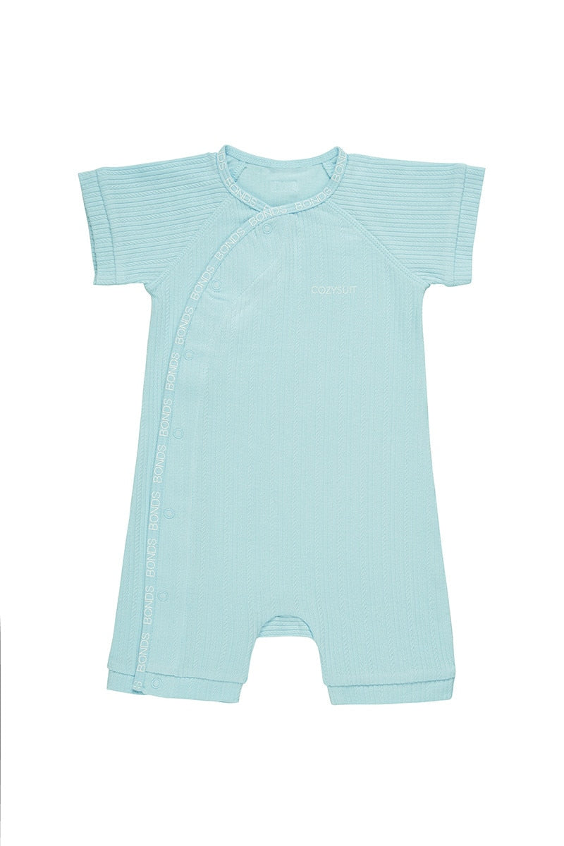 Cloud Control Pointelle Short Sleeve Cozysuit