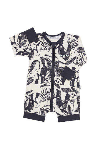 Go Go Gorilla Short Leg Romper